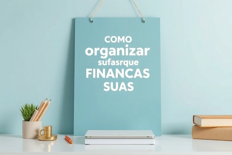 Conceitos visuais relacionados a Como Organizar Suas Finanças Pessoais e Sair do Aperto Financeiro