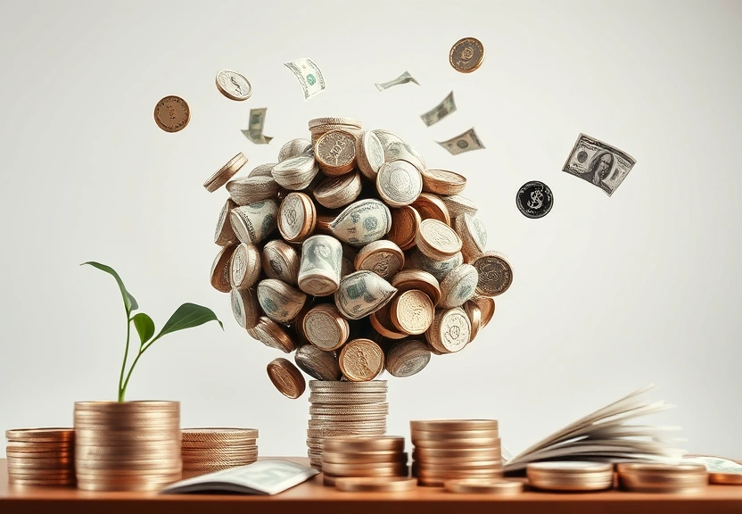 Representação visual: Finanças Inteligentes: Como Fazer o Dinheiro Trabalhar por Você