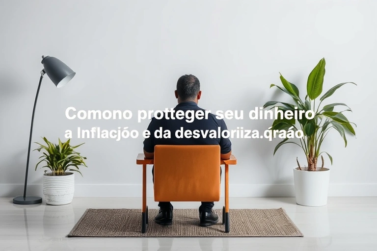 Conceitos visuais relacionados a Como Proteger Seu Dinheiro da Inflação e da Desvalorização